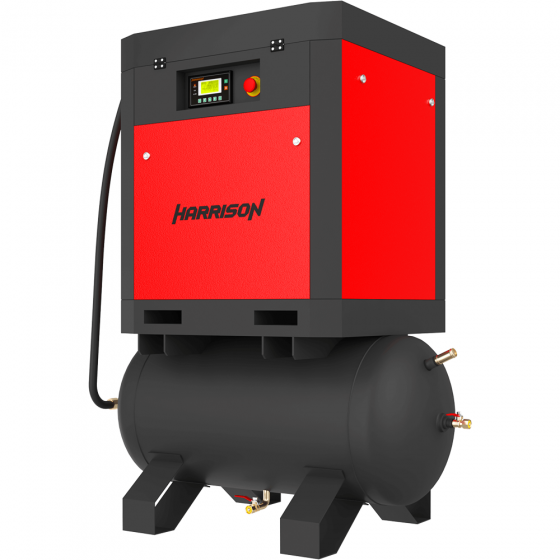 Винтовой компрессор с ременным приводом Harrison HRS-941500T3 - 8 бар (IP54)