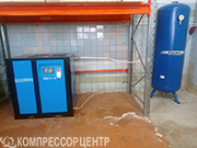 Винтовой компрессор "Hansmann" RSA 11 для ООО "Меренга"