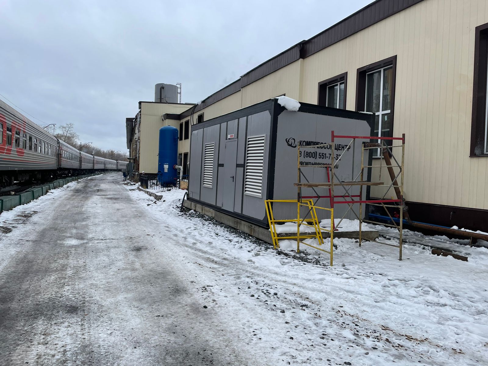 Модульные компрессорные станции, которые работают у клиентов “Компрессор Центра”