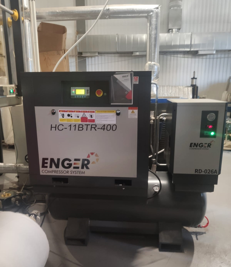 Винтовой компрессор Enger HC-11BTR-400 8 для ООО СПАНМАСТЕР