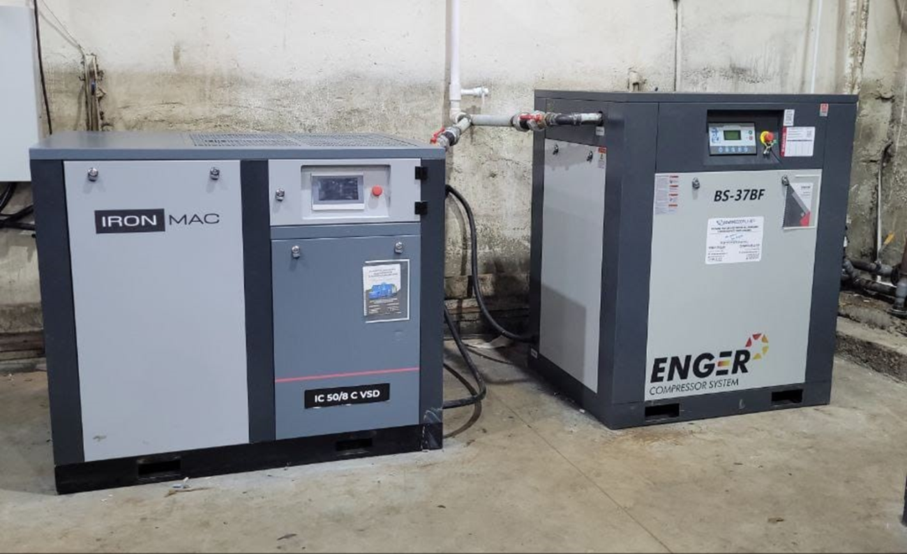 Проект - Винтовой компрессор Enger BS-37BF 8 для ООО СИБАРМ