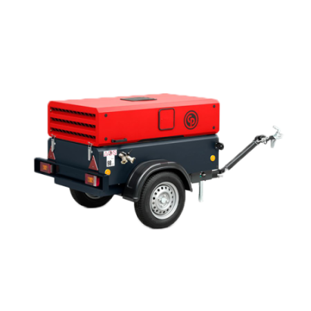 Компрессор винтовой "Chicago Pneumatic" CPS 135 (на шасси) 7 атм